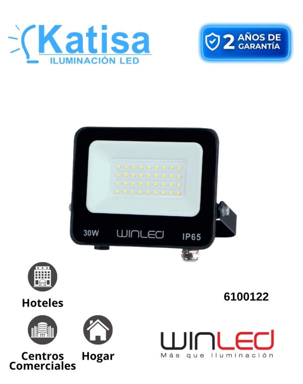 WRE-012 REFLECTOR 30W 6500K 2550LM 90-260V