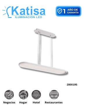 LCM60WOBC LÁMPARA COLGANTE MINIMALISTA 60W 3000K