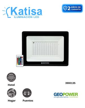 REFLEDRGB/200W REFLECTOR RGB 200W 12000LM 100-240V